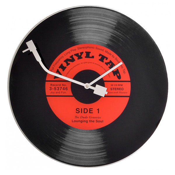 Nextime Vinyl Tap Clock [D]