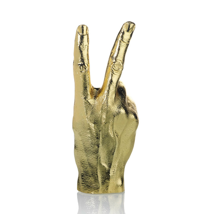 Peace Jewellery Holder - Gold [D] Additional 3
