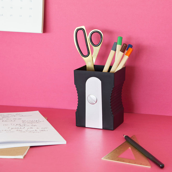 Black Sharpener Pen Holder Additional 4