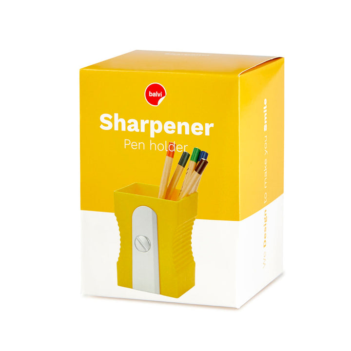Yellow Sharpener Pen Holder Additional 3