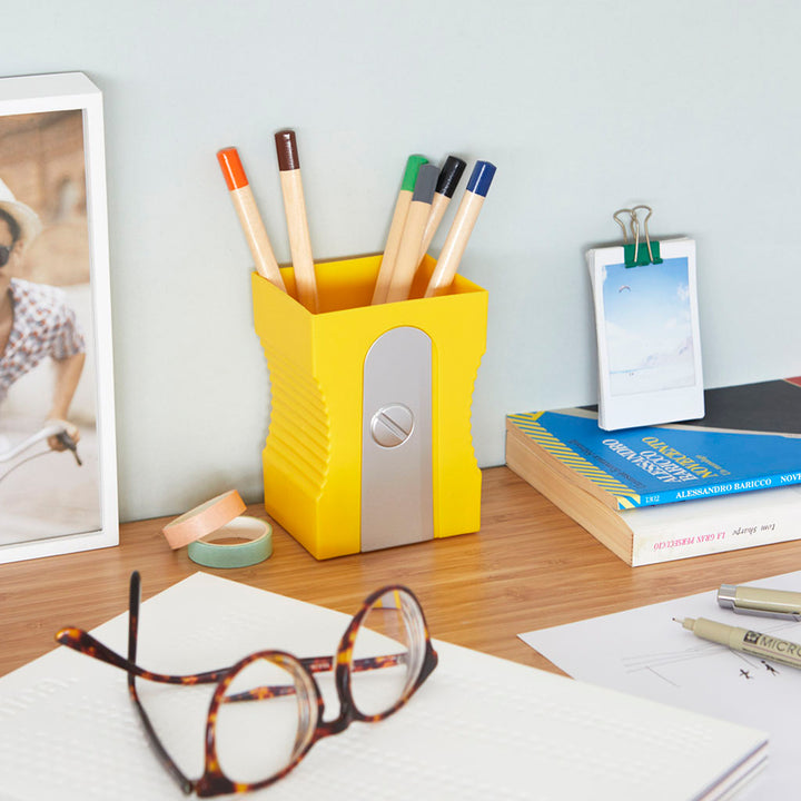 Yellow Sharpener Pen Holder Additional 2