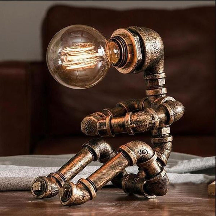 Pipe Person Sitting Lamp Additional 2
