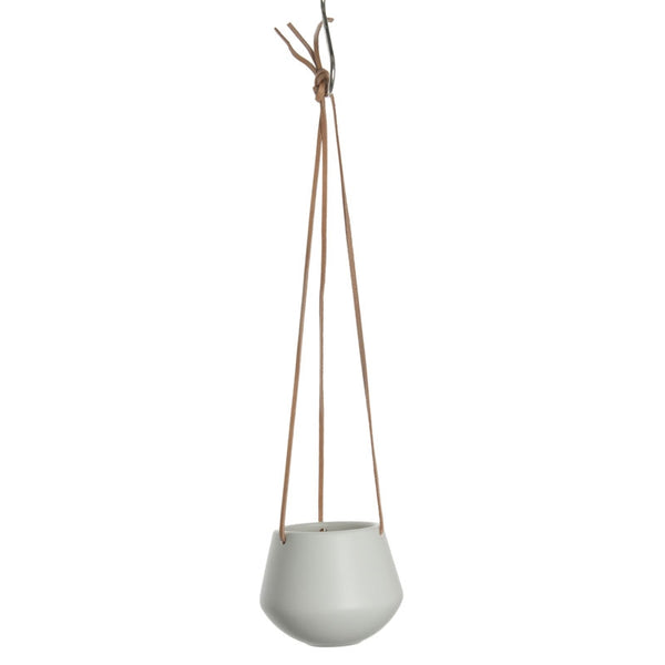 Skittle Small Hanging Plant Pot - White [D]