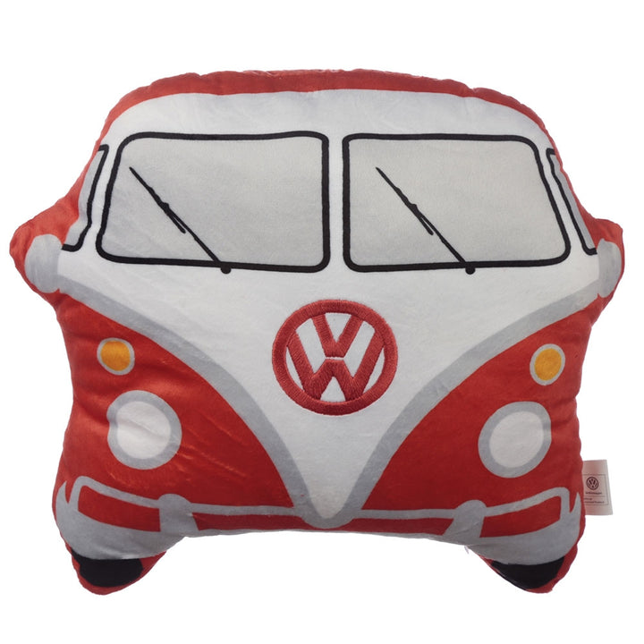 VW T1 Campervan Plush Cushion – Red 