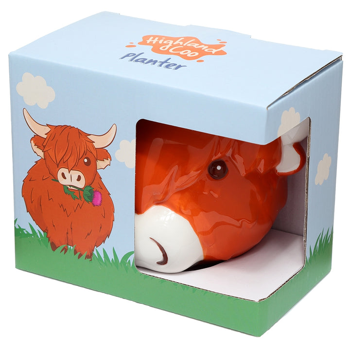 Highland Cow Planter Additional 5