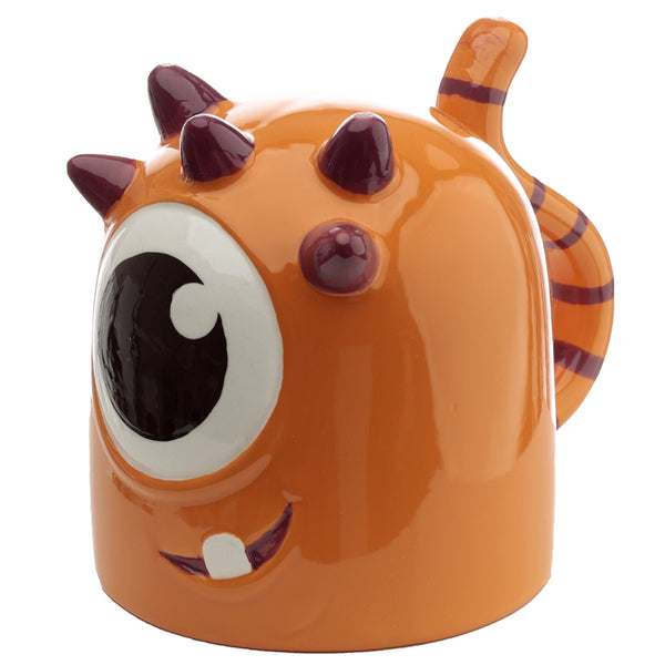 Orange Monster Upside Down Mug