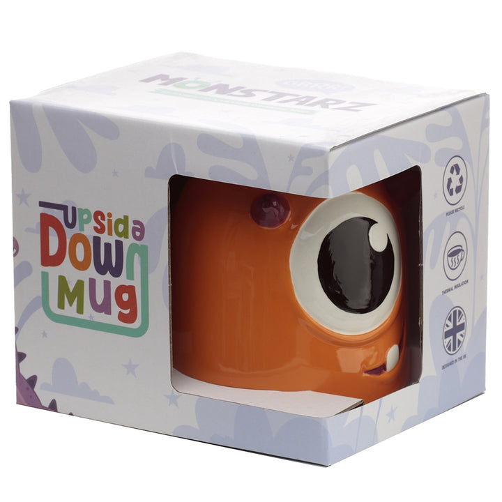 Orange Monster Upside Down Mug Additional 5