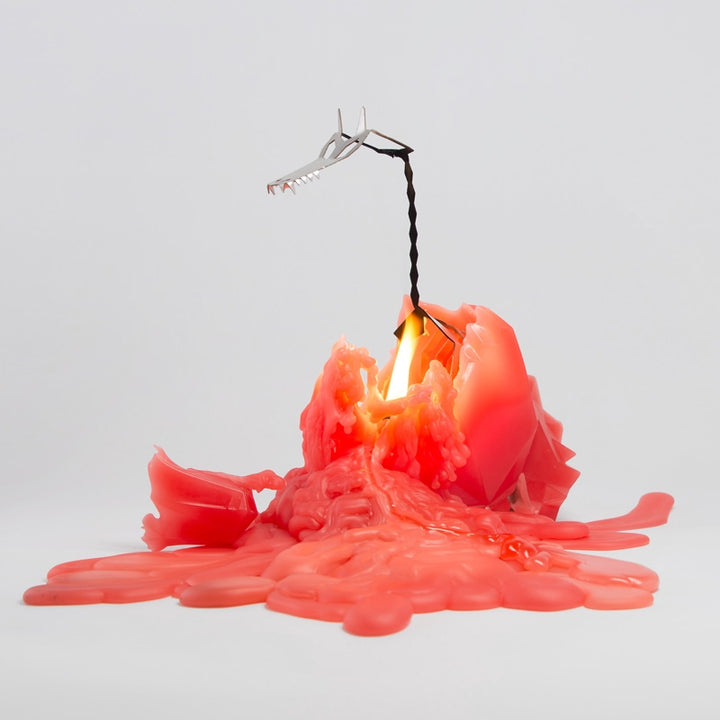 PyroPet Dreki Candle - Red [D] Additional 4