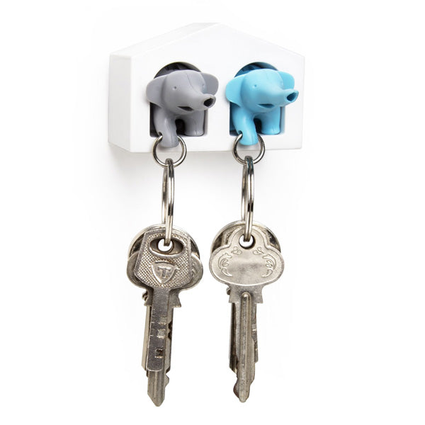 Elephant Key Ring Duo - Blue & Grey [D] Additional 1