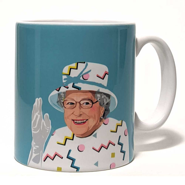 Queen Elizabeth Wave Mug