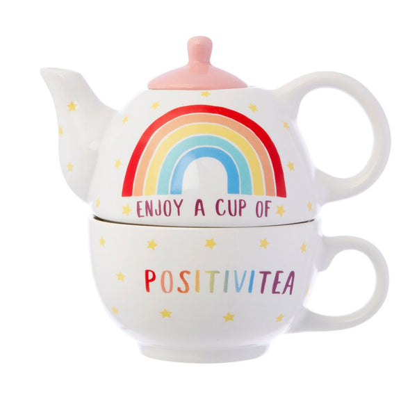 Rainbow Positivitea Tea For One