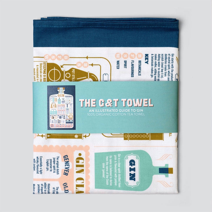 A Guide to Gin Tea Towel Additional 2