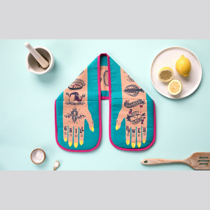Grill Power Double Oven Glove - Light Skin Additional 7