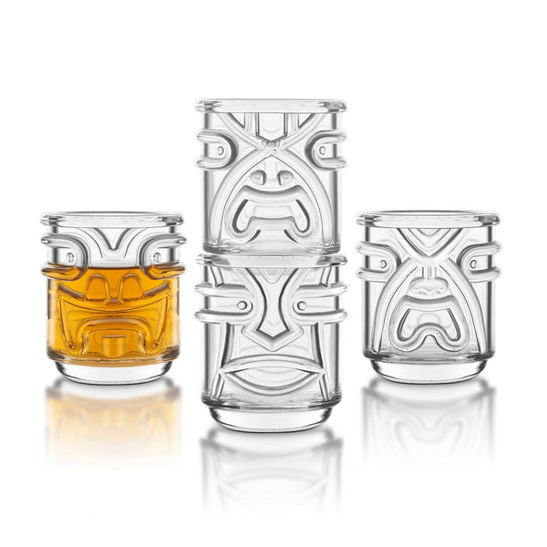 Tiki Tumblers - Set of 4