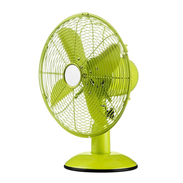 Tropical Desk Fan - Lime Green