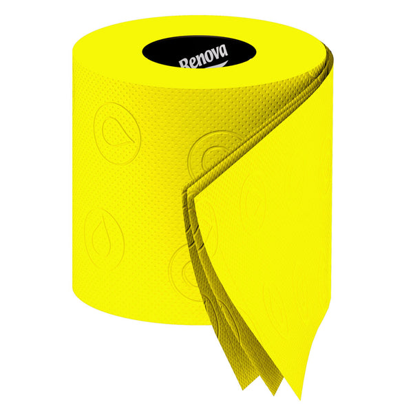 Renova Yellow Toilet Paper - Pack of 6