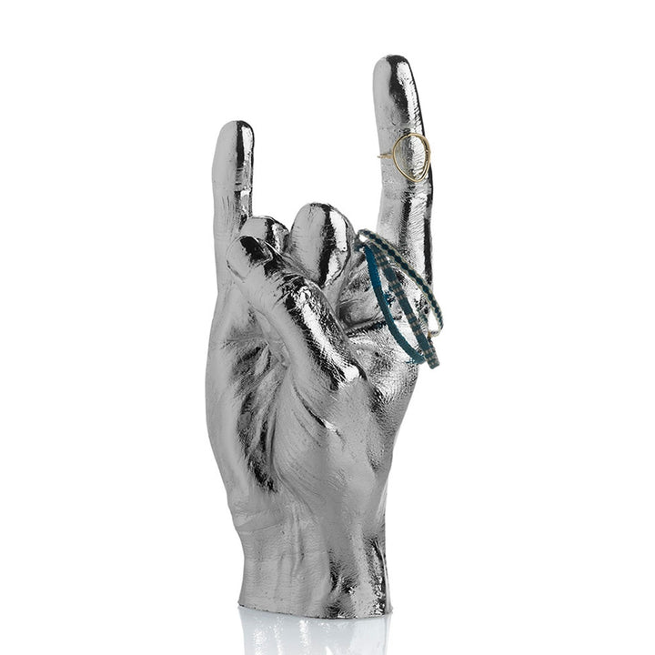 Rock On Jewellery Holder - Silver [D] Additional 2