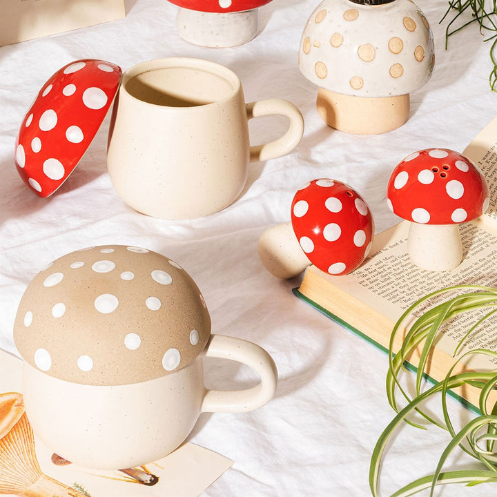 Magic Mushroom Salt & Pepper Set [D] Additional 4