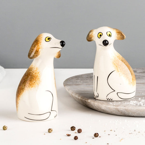 Scruffy Dog Salt & Pepper Shakers