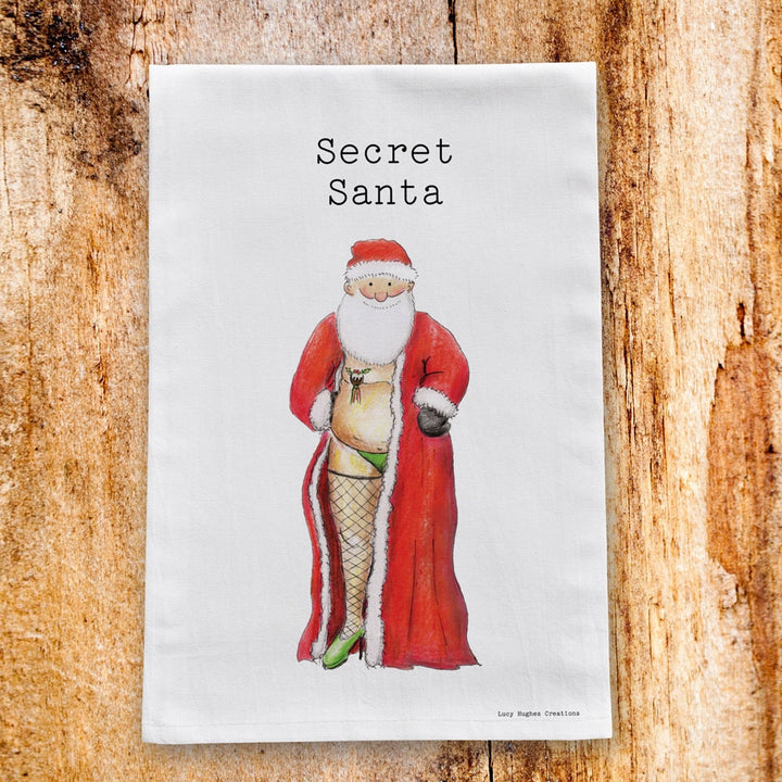 Secret Santa Tea Towel