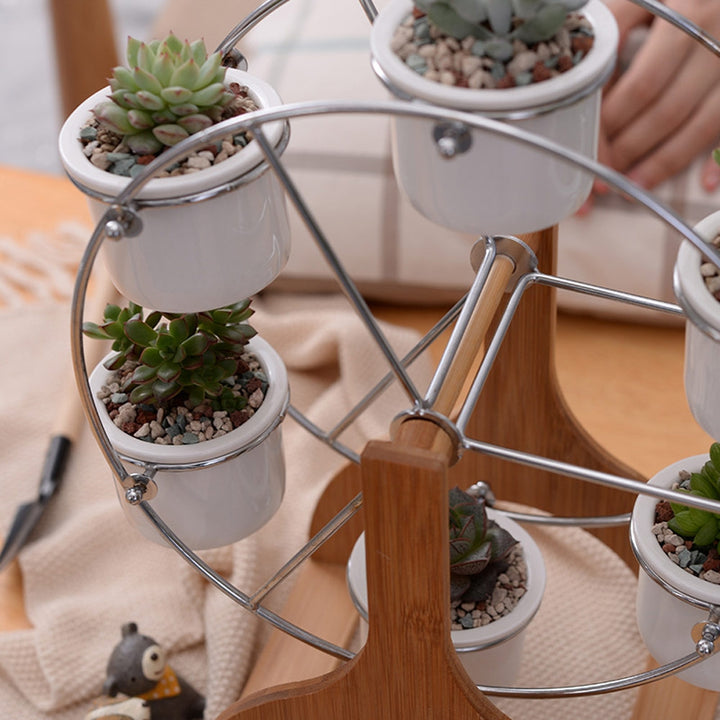 Ferris Wheel Planter [D] Additional 2