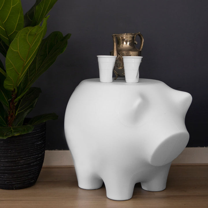 Sidepig Table - White Additional 6