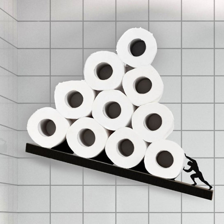 Sisyphus Toilet Paper Holder - Black Additional 3