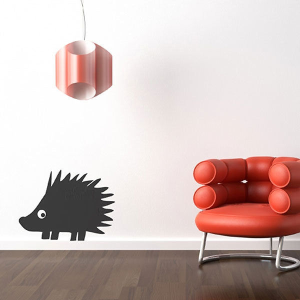 Hedgehog Chalkboard Sticker
