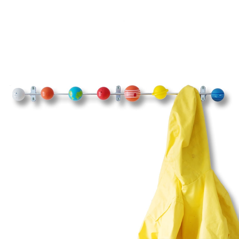 Solar System Coat Hook - Red Candy