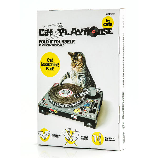 Cat Scratching DJ Deck Additional 4