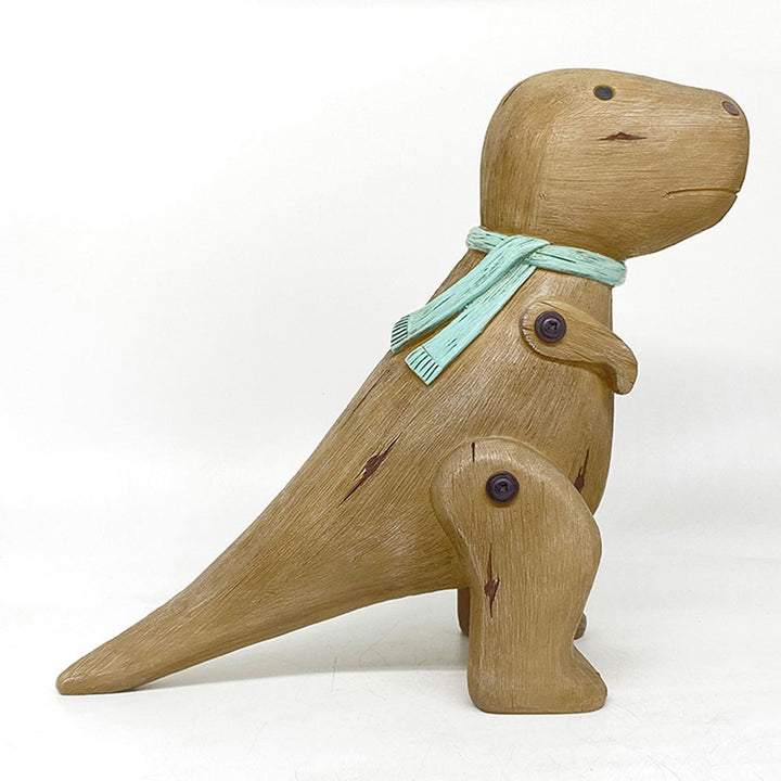 T-Rex Wood Effect Dino Lamp [D] Additional 2