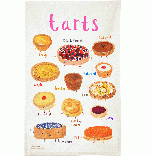 Tarts Tea Towel