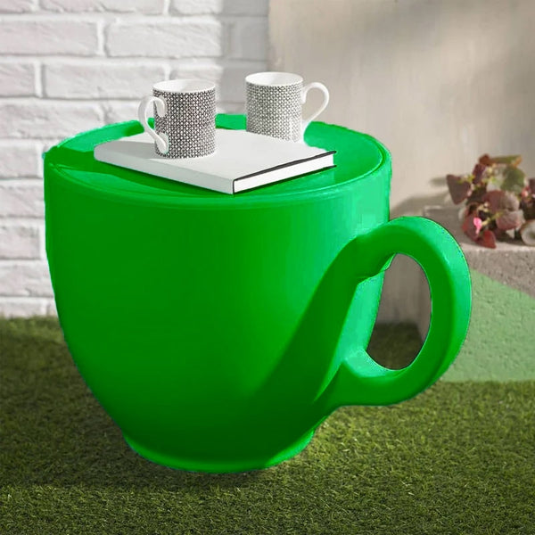 Tea Cup Stool - Green