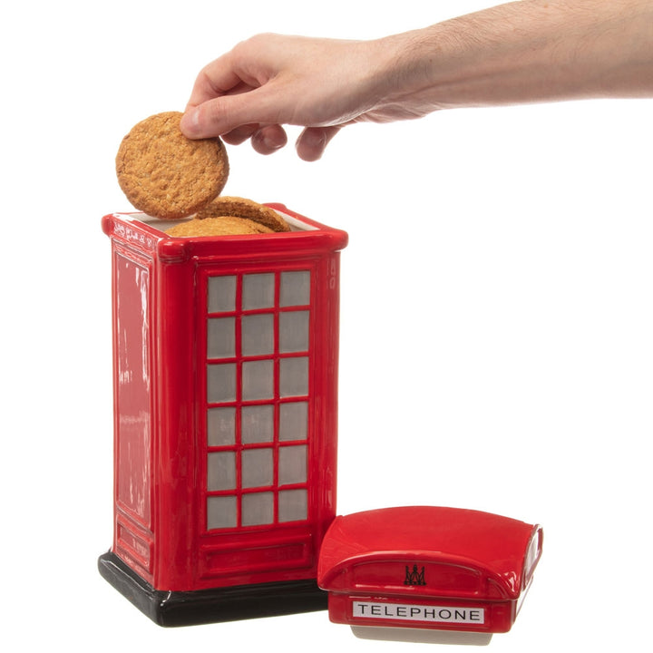 Telephone Box Cookie Jar Additional 3