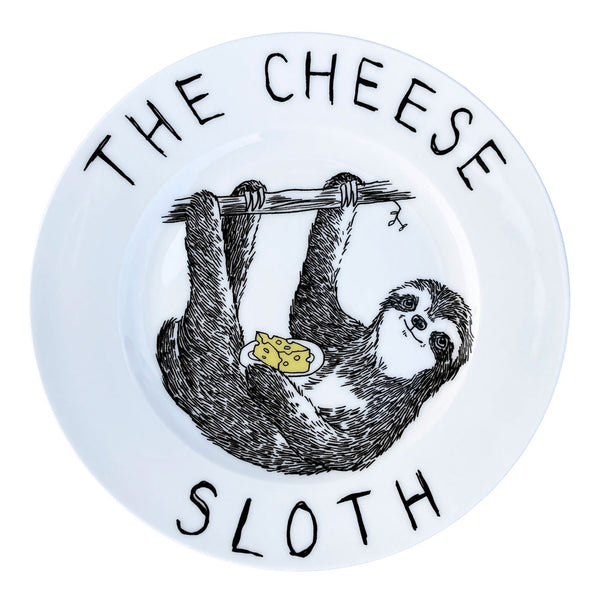 The Cheese Sloth Side Plate
