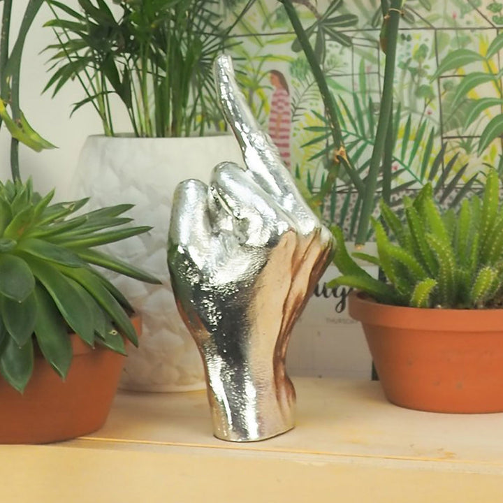 The Finger Jewellery Holder - Silver [D] Additional 2