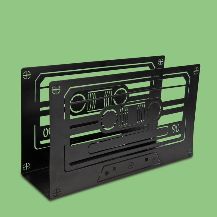 Cassette Magazine Rack - Black Additional 3