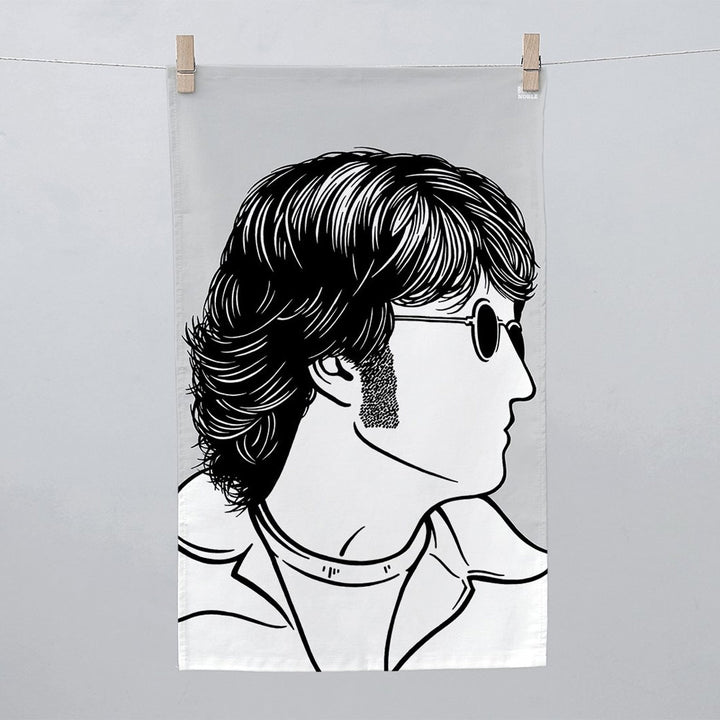 John Lennon Tea Towel