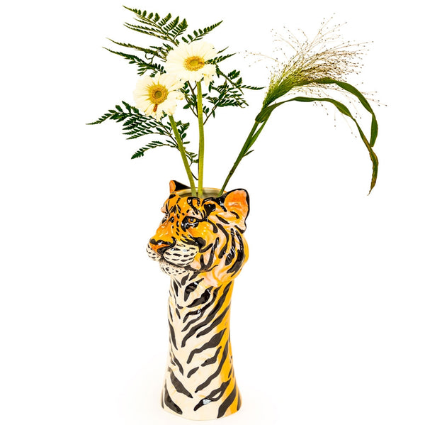 Tyra the Tiger Vase