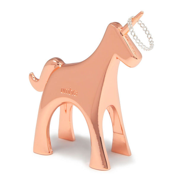 Umbra Anigram Ring Holder - Copper Unicorn