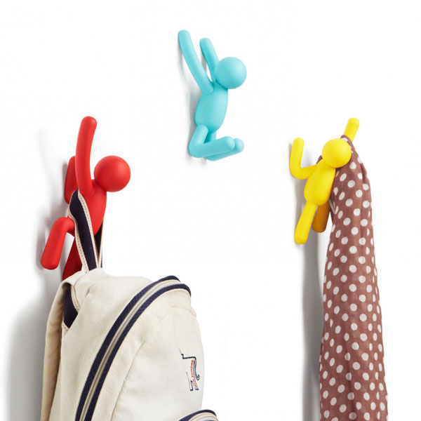 Umbra Buddy Hooks - Assorted Colours [D] Additional 1