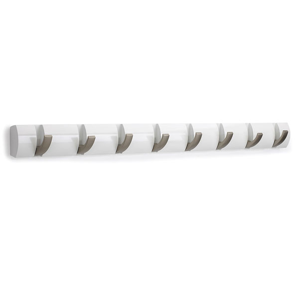 Umbra Flip 8 Hook White Additional 1