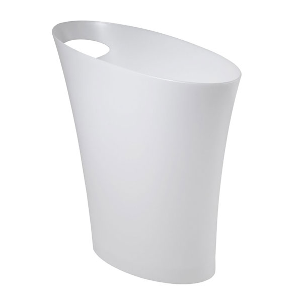 Umbra Skinny Bin - Metallic White [D]