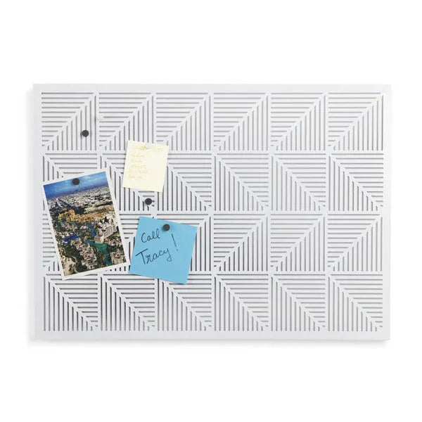Umbra Trigon Bulletin Board - White [D]