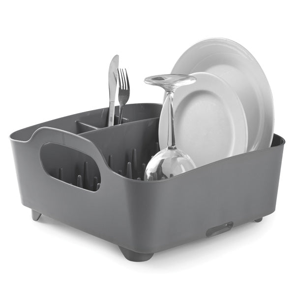Umbra Tub Dish Rack - Charcoal