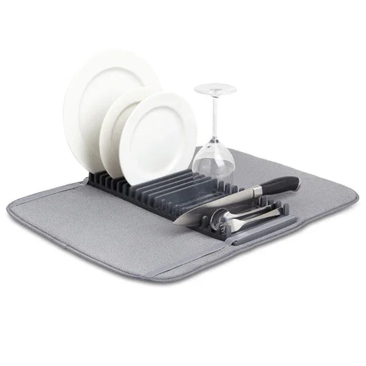 Umbra Udry Drying Mat and Rack - Charcoal Grey – Red Candy