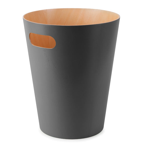 Umbra Woodrow Waste Bin - Charcoal Additional 1