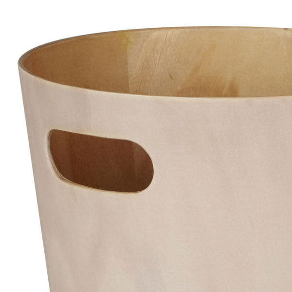 Umbra Woodrow Waste Bin - White Additional 4