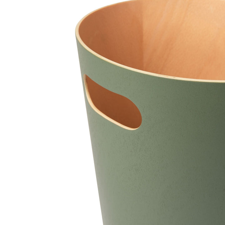 Umbra Woodrow Waste Bin - Spruce Green Additional 3