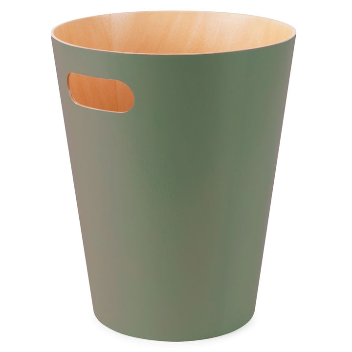 Umbra Woodrow Waste Bin - Spruce Green